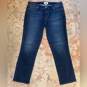 EUC Paige Denim, Brigitte Jeans, Dark Blue Size 29